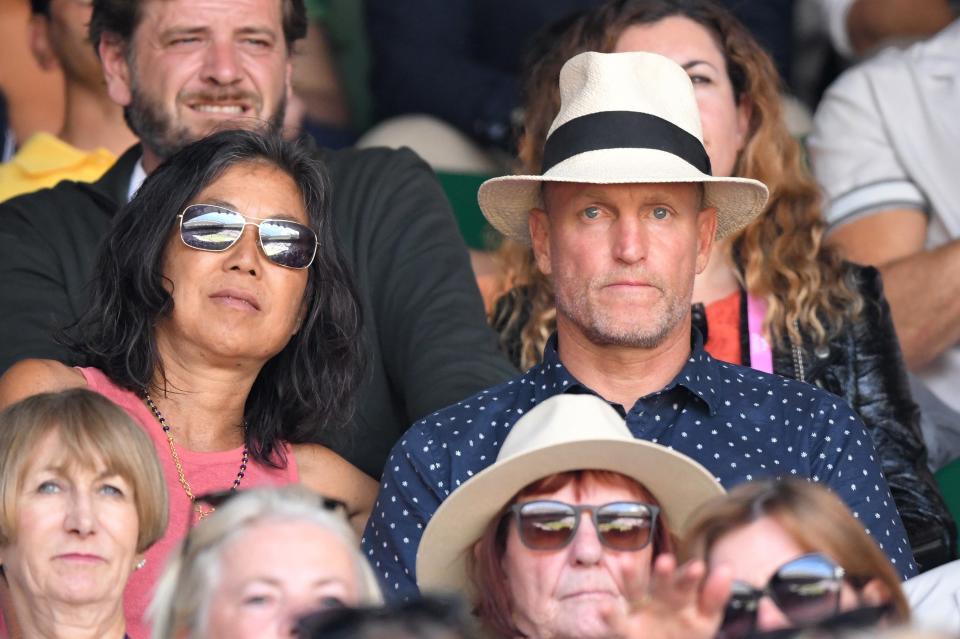 Laura Louie & Woody Harrelso