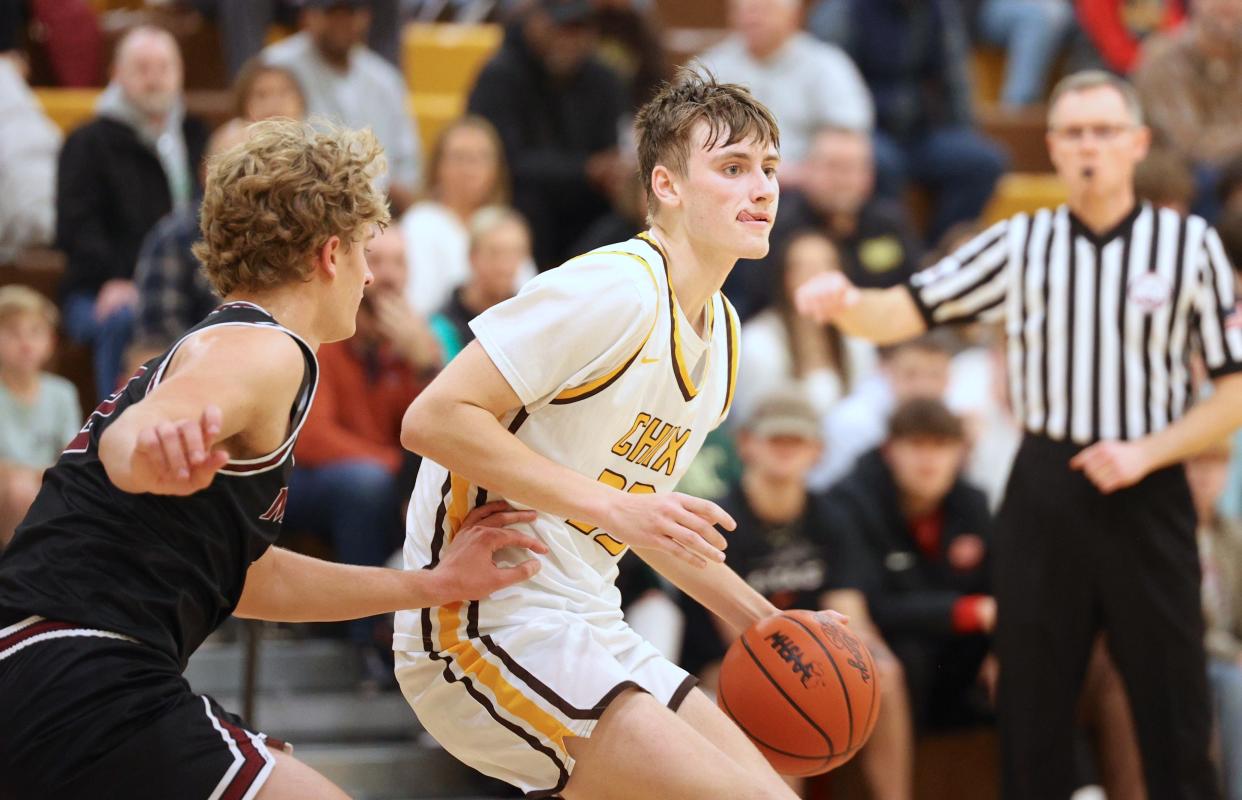 Zeeland East's Layne Risdon has committed to Michigan Tech.