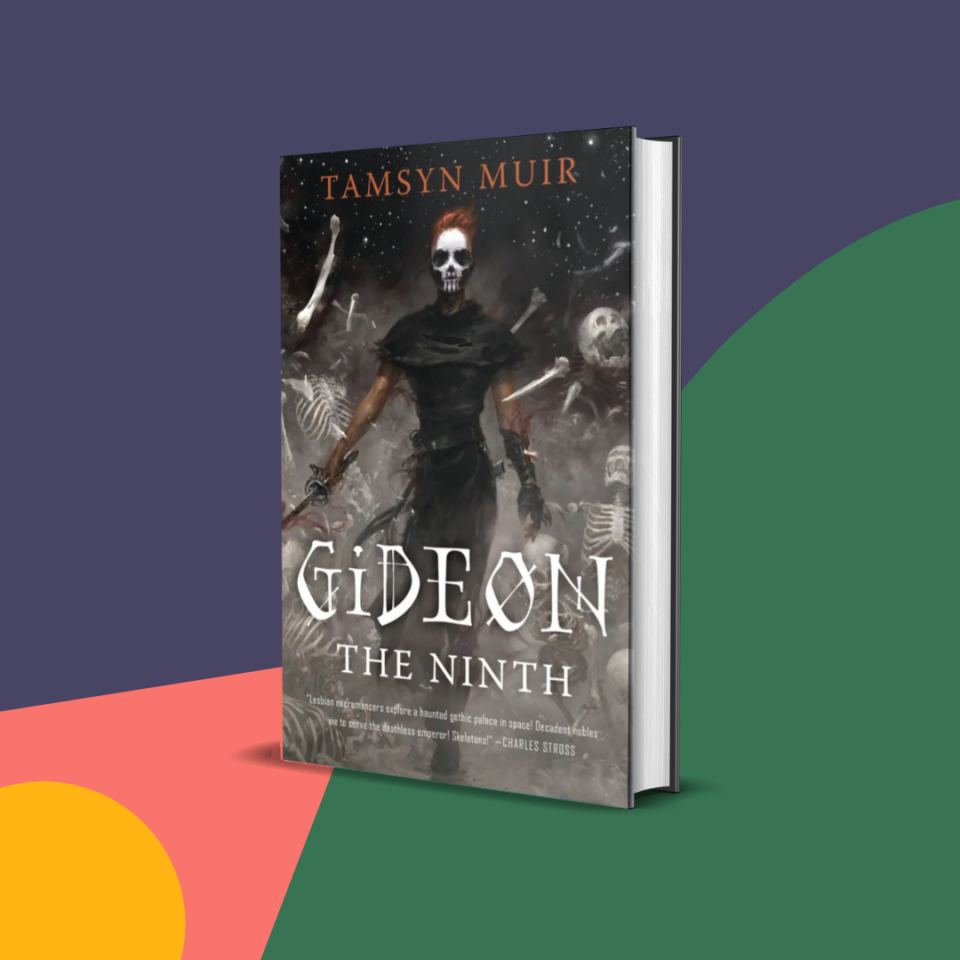 Why you should read it: Frontline Titties of the Fifth, gather around for the most bizarre ride of your life! If grumpy lesbians in space make you perk up, you’ll love Gideon the Ninth by Tamsyn Muir. What it's about: Space opera, murder mystery, comedy, grotesque horror, and fantastic necromancy spin together in a book like no other. Harrowhark Nonagesimus, Reverend Daughter of the Ninth House, is one excellent grumpy lesbian bone witch. Along with the heirs of loyal Houses, Harrowhark and Gideon enter a deadly trial of ascension. You’ll love how Gideon pokes Harrow’s prickly but delightfully grumpy buttons. Check into this cosmic castle of goths, ancient nuns, and skeletal frights!Get it from Bookshop or from your local indie via Indiebound here. 