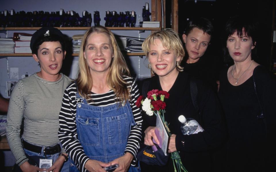 The Go Go’s at an album signing in Hollywood, 1994 - Redferns