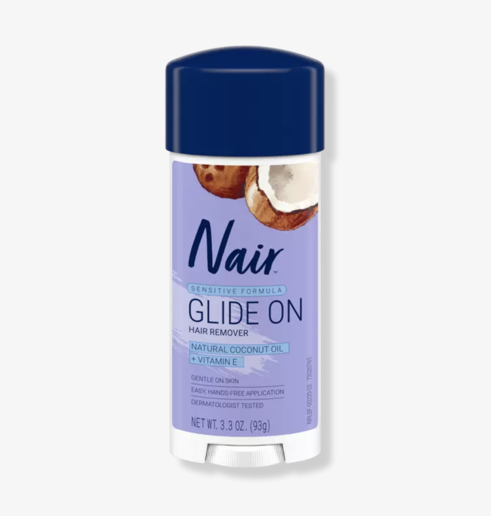 <p><a href="https://go.redirectingat.com?id=74968X1596630&url=https%3A%2F%2Fwww.ulta.com%2Fglides-away-sensitive-formula-hair-remover-with-coconut-oil-bikini-arms-underarms%3FproductId%3DxlsImpprod18221050&sref=https%3A%2F%2Fwww.womenshealthmag.com%2Fbeauty%2Fg28556329%2Fbest-hair-removal-creams%2F" rel="nofollow noopener" target="_blank" data-ylk="slk:Shop Now;elm:context_link;itc:0;sec:content-canvas" class="link ">Shop Now</a></p><p>Glides Away Nourish With Coconut Oil</p><p>$9.99</p><p>ulta.com</p><span class="copyright">Ulta</span>