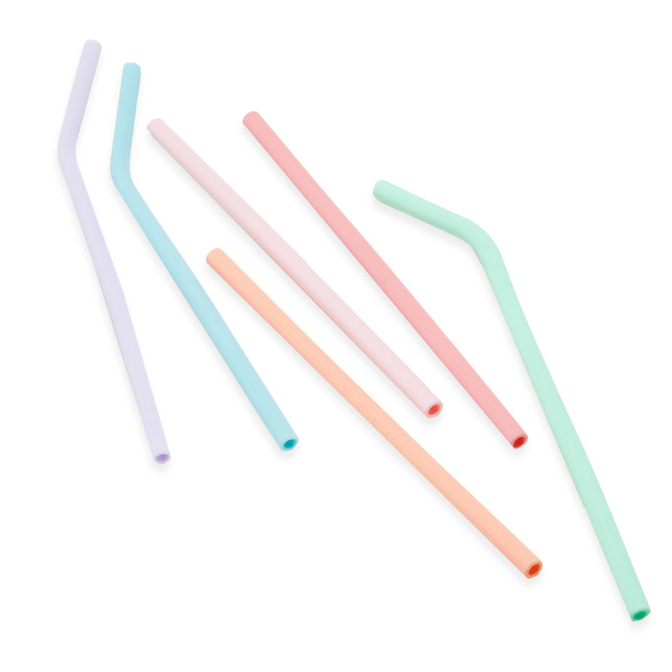 <p>Saving the turtles, one colorful silicone straw at a time. Gift your eco-conscious loved ones a pack of colorful reusable straws for sipping their favorites, from iced coffee to sparkling water and everything in between. <a href="https://click.linksynergy.com/deeplink?id=93xLBvPhAeE&mid=42352&murl=https%3A%2F%2Fwww.shopbop.com%2F8pc-assorted-silicone-straws-shopbop%2Fvp%2Fv%3D1%2F1546328768.htm&u1=RS29GiftsUnder25ThatStillFeelSpecialmseaverGifGal2600819202011I" rel="nofollow noopener" target="_blank" data-ylk="slk:$14, shopbop.com;elm:context_link;itc:0;sec:content-canvas" class="link ">$14, shopbop.com</a></p>