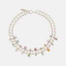 <p>Prix : 150 € aux Galeries Lafayette</p><br><a href="https://www.galerieslafayette.com/p/collier+mindy+choker-justine+clenquet/86955794/475?&utm_source=google+&utm_medium=cpc&utm_campaign=HM&gad_source=1&gclid=Cj0KCQiA7OqrBhD9ARIsAK3UXh0Up03L8y1kL5BhnCjDBGQYrY5mcAtq-IBkSKjWK0aG-sa4n-wkbJsaAhTGEALw_wcB&gclsrc=aw.ds" rel="nofollow noopener" target="_blank" data-ylk="slk:Acheter;elm:context_link;itc:0;sec:content-canvas" class="link ">Acheter</a>