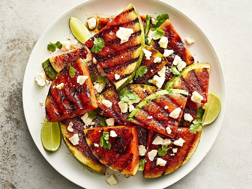 Spicy Grilled Watermelon