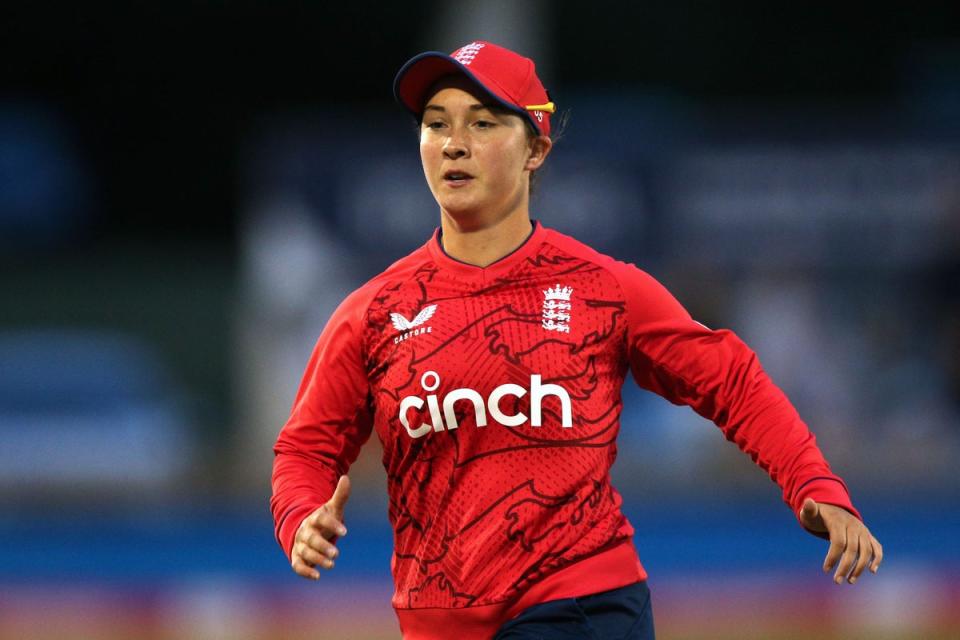 Alice Capsey struck a masterful 21-ball half-century to lead England to a second Women’s T20 World Cup triumph (Nigel French/PA) (PA Archive)