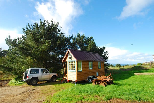 Little Yellow Door House