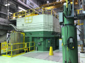 This Nov. 29, 2018 photo shows the Transient Test Reactor at the Idaho National Laboratory about 50 miles west of Idaho Falls, in eastern Idaho. The facility has been restarted to test nuclear fuels as the U.S. tries to revamp a fading nuclear power industry with safer fuel designs and a new generation of power plants. (AP Photo/Keith Riddler)