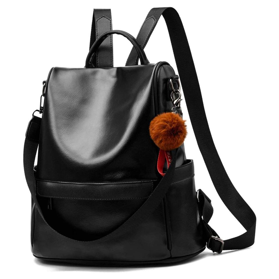 Women Backpack Purse PU Leather Anti-theft Casual Shoulder Bag Fashion Ladies Satchel Bags