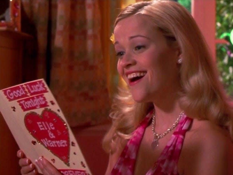 legally blonde elle woods card