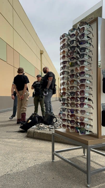 Multiple people were arrested in a retail theft mission at a Vancouver Fred Meyer on June 14, 2024. (Courtesy: Clark Co. Sheriff's Office)