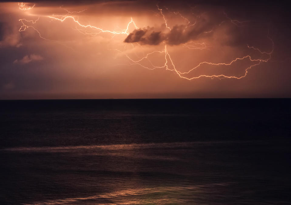 Daredevil lightning photographer