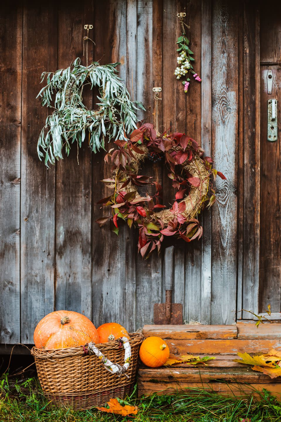 Add a Wreath (Or Other Fall Decor)