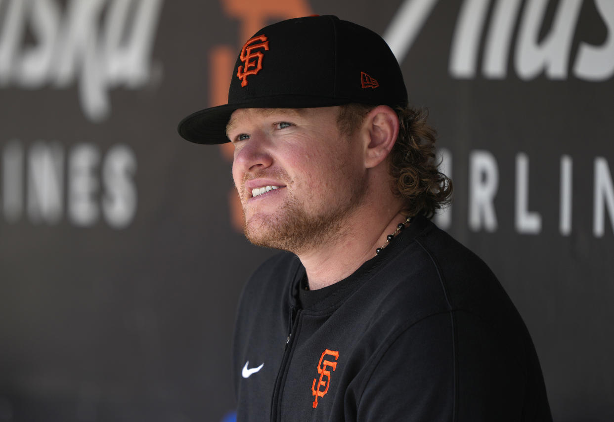 Logan Webb wasn't 100 percent for the 2024 MLB All-Star Game ... and not because of an injury. (Photo by Thearon W. Henderson/Getty Images)