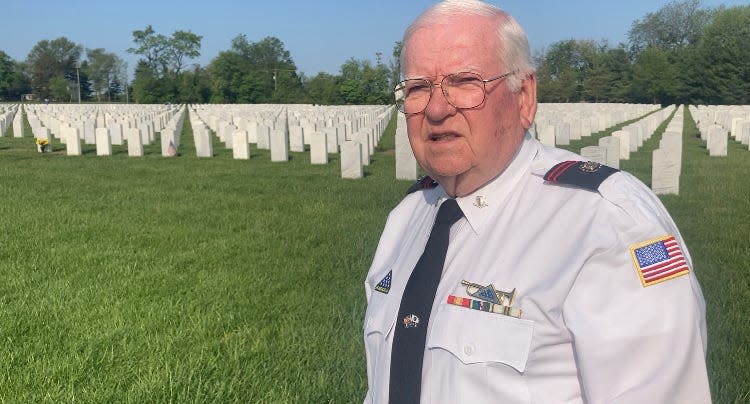 Jim McDevitt, on playing "Taps" at thousands of funeral at Washington Crossing National Cemetery. "It's to honor the veteran, but it's really the last thing we an do for the family."