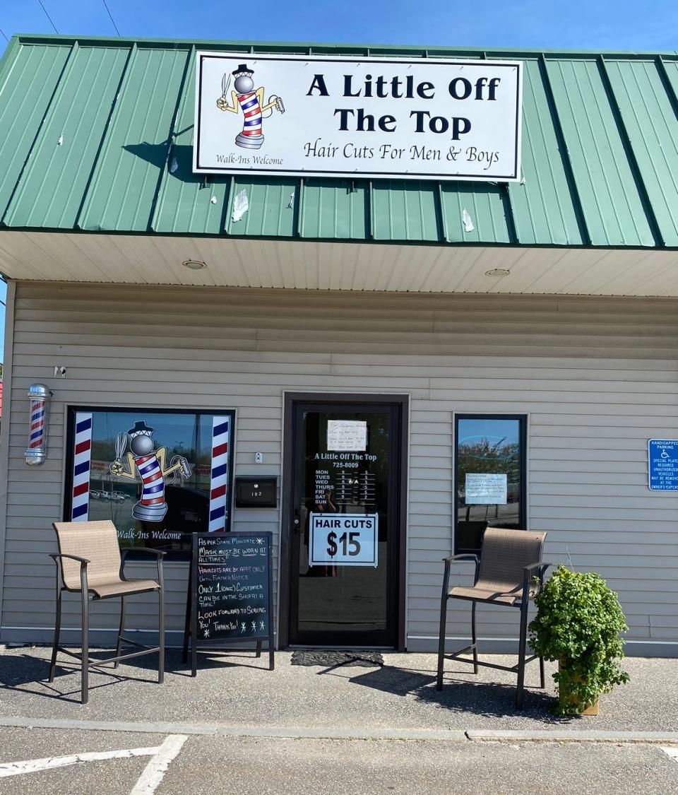 Maine-based hairstylist Lynn Cressey first opened her A Little Off the Top barbershop in 2007.