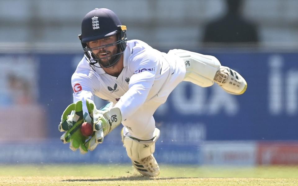 Ben Foakes keeping wicket