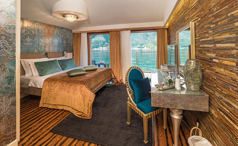 The luxurious Venice room at the boutique Forza Mare hotel (Forza Hotel Group)
