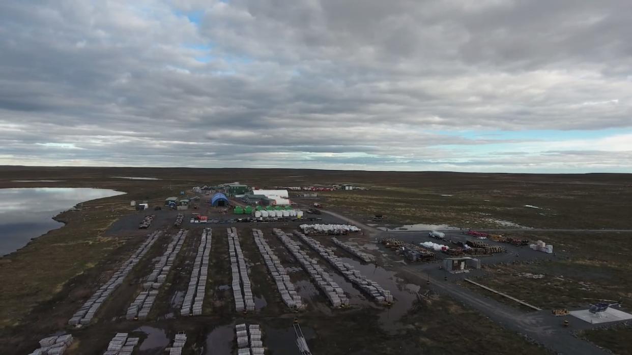 The Goose property of the Back River gold project. The Goose area is where B2Gold is proposing to build 13 wind turbine generators and a solar array. (Sabina Gold and Silver - image credit)