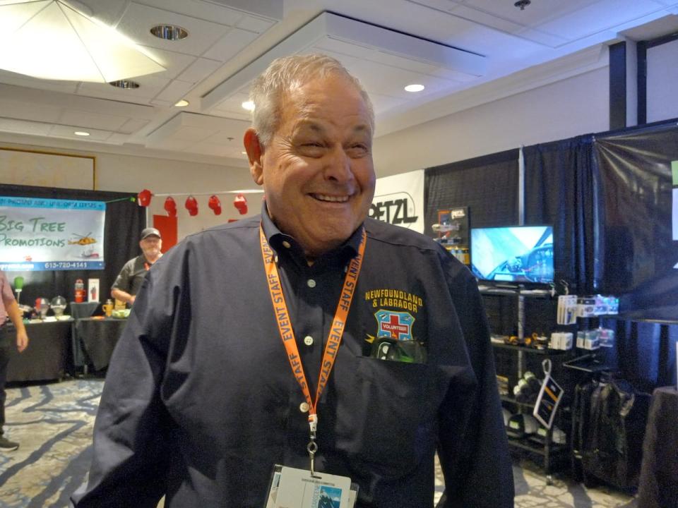 Newfoundland Labrador Search and Rescue Association president Harry Blackmore said the annual conference is a time to network and also socialize, something that's necessary in a high-pressure job.