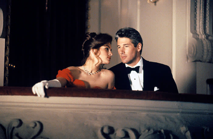 Julia Roberts y Richard Gere en Pretty Woman