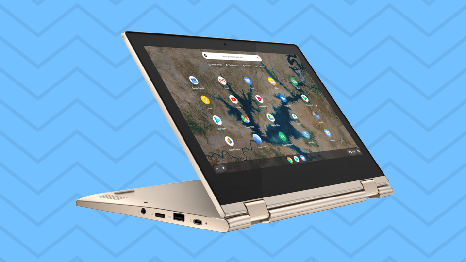 More than just a Chromebook — it's also a tablet. It's a Chromelet!  A Tabbook! It's your next computer, is what it is. (Photo: Walmart)