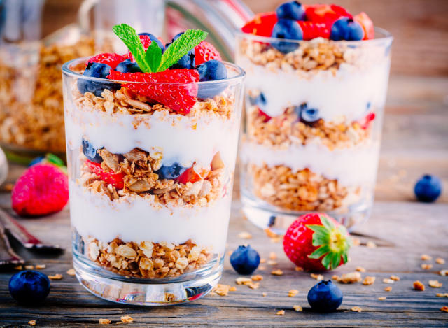 Yogurt Berries and Granola Parfait - Mollie Stone's Markets