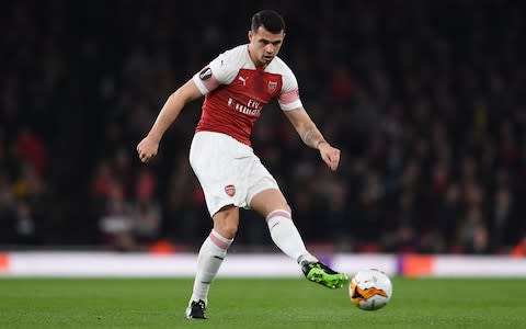 Xhaka's importance is growing for Arsenal - Credit: ARSENAL FC