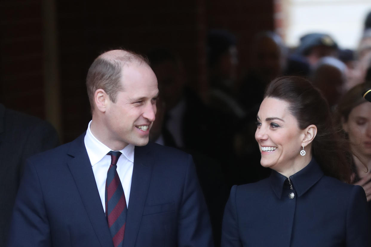 The Duke and Duchess of Cambridge will undertake an official visit to Ireland on 3 March. (Getty Images)