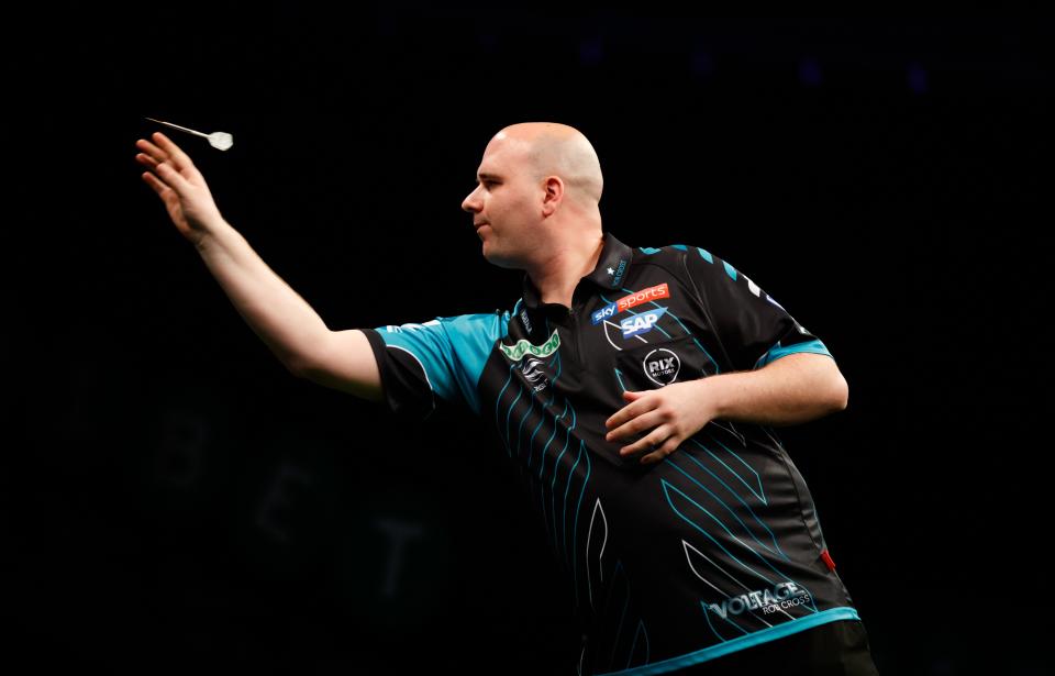 Rob Cross is in the softer half of the draw at the Winter Gardens and could make the semi-finals at least