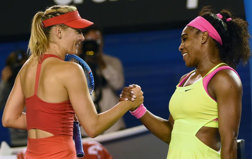 Runner-up to Williams at the Australian Open; it would be Sharapova's 10th and last appearance in a major final.