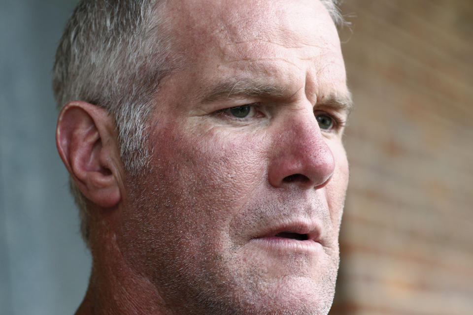 At best, Brett Favre's alleged involvement in diverting welfare funds so a volleyball stadium could be built means he’s got some significant explaining to do. At worst, he looks like a liar who played a part in taking money away from the poorest Mississippians. (AP Photo/Rogelio V. Solis, File)