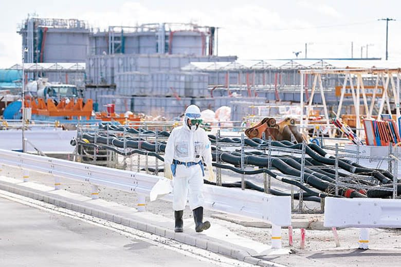 福島核電站仍在復修之中。（Getty Images圖片）