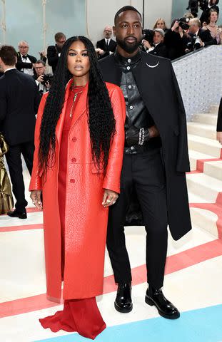 Jamie McCarthy/Getty Gabrielle Union and Dwyane Wade at the 2023 Met Gala celebrating Karl Lagerfeld: A Line of Beauty at The Metropolitan Museum of Art on May 1, 2023 in New York City.