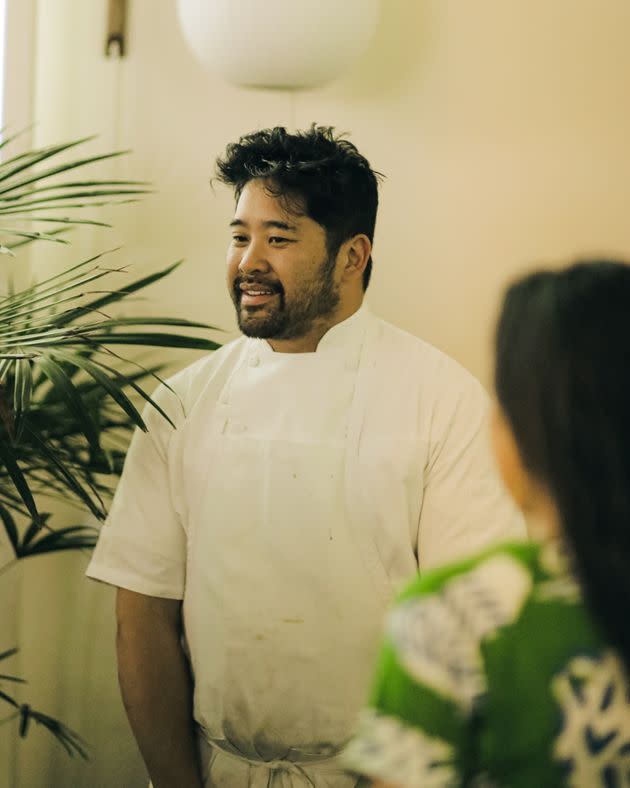 Brandon Jew, executive chef at the restaurant Mister Jiu's in San Francisco, is navigating culinary expression through his blended, Asian American identity.