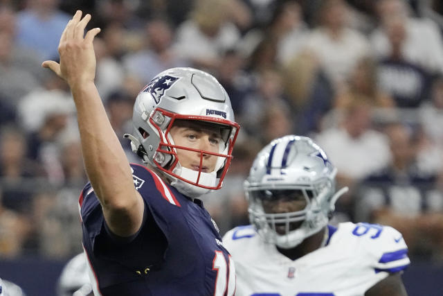 Patriots pull QB Mac Jones after 2 turnovers lead directly to Cowboys  touchdowns