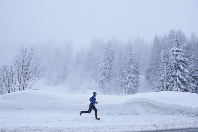 Cold weather running gear 