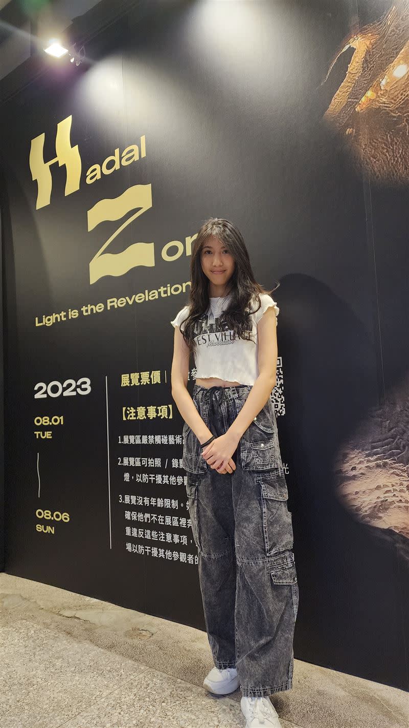 17歲台灣少女勇奪美國建築大獎，松菸舉辦首場個展「深淵帶」交織黑夜與光明。（圖／記者鍾志鵬攝影）