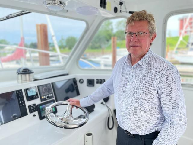 Cutting-edge hybrid boat built by a P.E.I. company goes to its new home in  New Brunswick