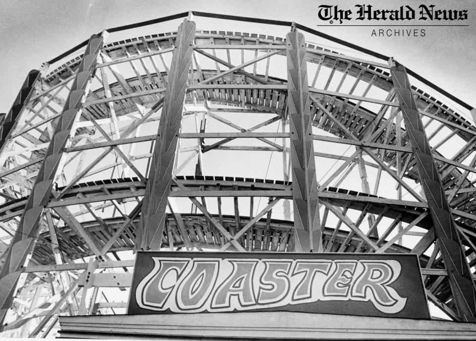 Lincoln Park's centerpiece was a wooden roller coaster called the Comet, seen in this file photo.
