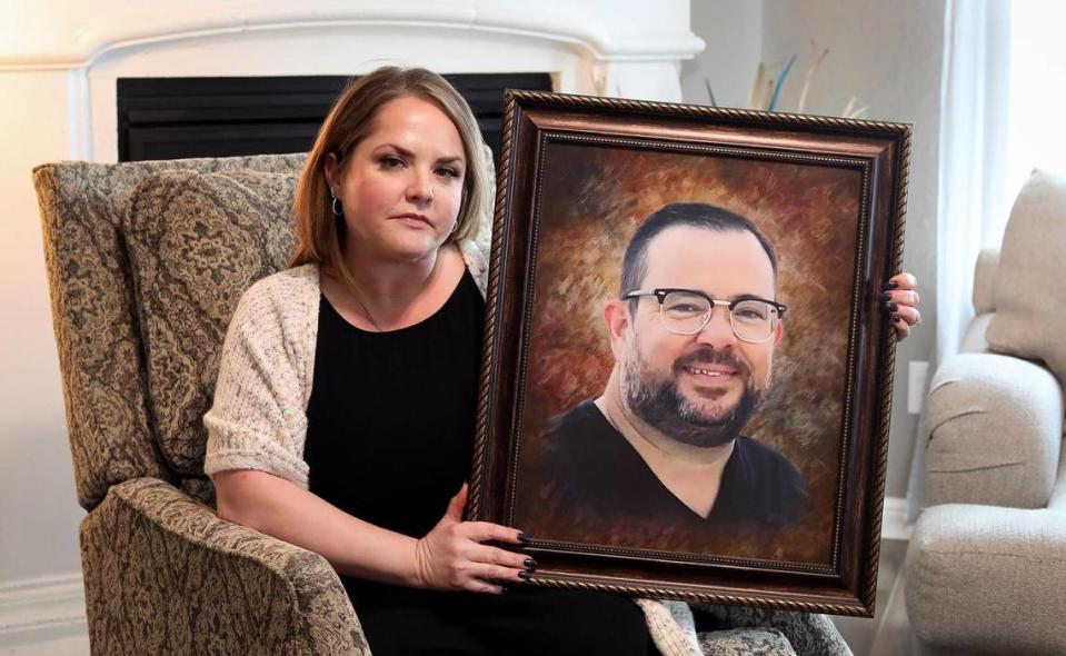 Jane Watson’s husband, Aaron, was one of the six people killed during the more than 130-car pileup on Interstate 35W in 2021. “That was hands down the worst day of my life,’ she said. She and her two children, Cameron and Westen, remember Aaron as a joyful person who loved his family, the outdoors, cooking, and serving others.