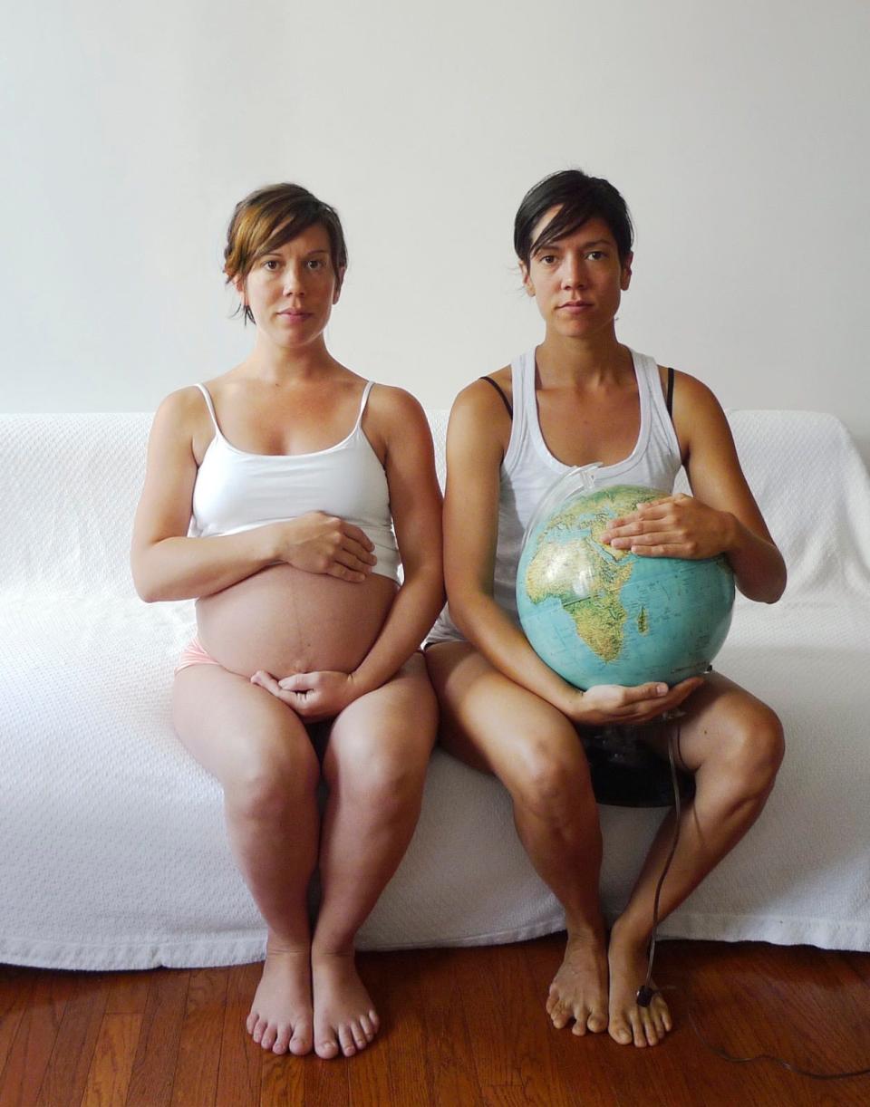 'Commiserates I 2012 Globe' by Las Hermanas Iglesias