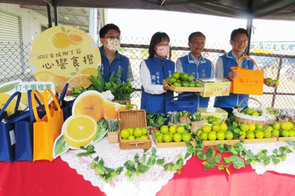 古坑柳丁節「心饗食橙」系列活動，十三日古坑綠隧登場。（記者陳正芬攝）