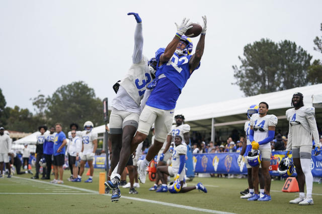 Watch: Rookie Lance McCutcheon makes twisting one-handed grab in practice