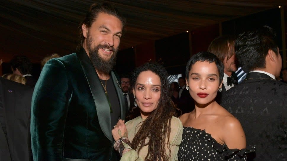 Jason Momoa, Lisa Bonet, Zoe Kravitz