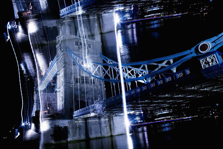 London. The series "8 Seconds" features famous cities around the world captured in multiple-exposure photographs. <a href="http://www.nicolasruel.com/8secondes/#1" rel="nofollow noopener" target="_blank" data-ylk="slk:(Photo by Nicolas Ruel);elm:context_link;itc:0;sec:content-canvas" class="link ">(Photo by Nicolas Ruel)</a>