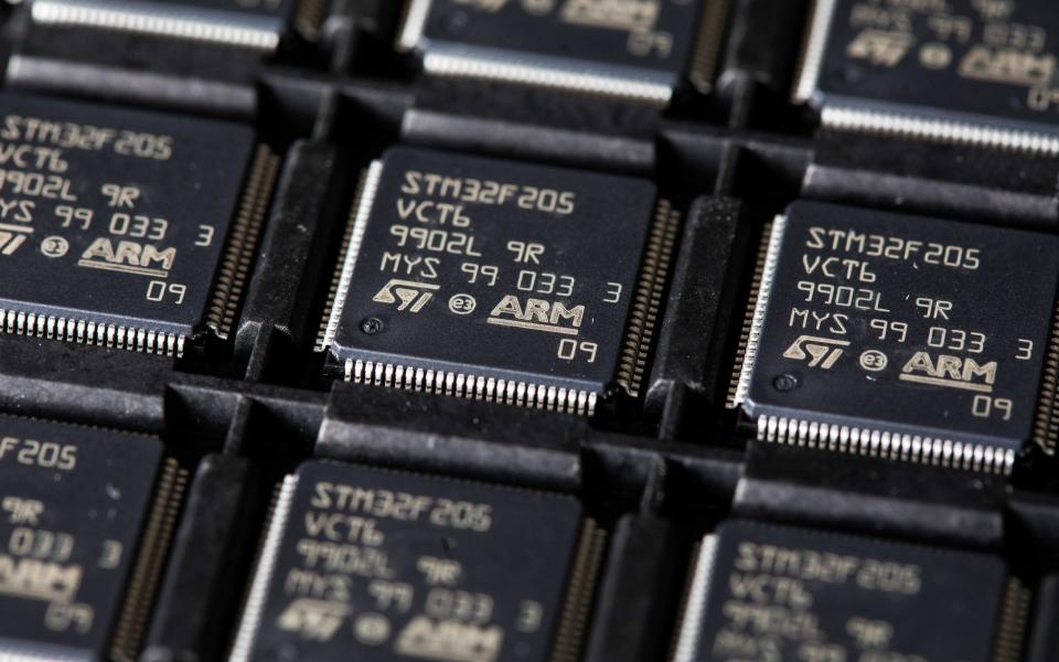 ARM semiconductor - Chris Ratcliffe/Bloomberg