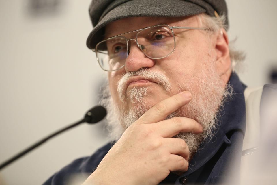 George R.R. Martin mad at Giants.