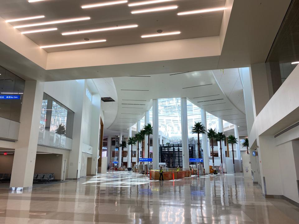 Channel 9 got a sneak peek at Orlando International Airport's new South Terminal C project on Monday.