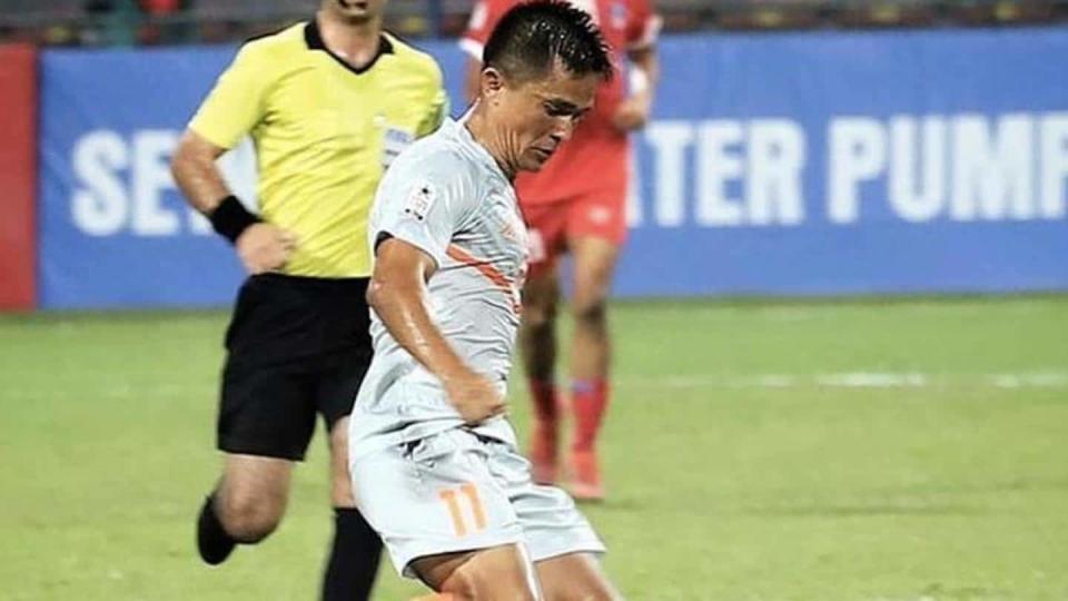 Indian captain Sunil Chhetri breaks Pele