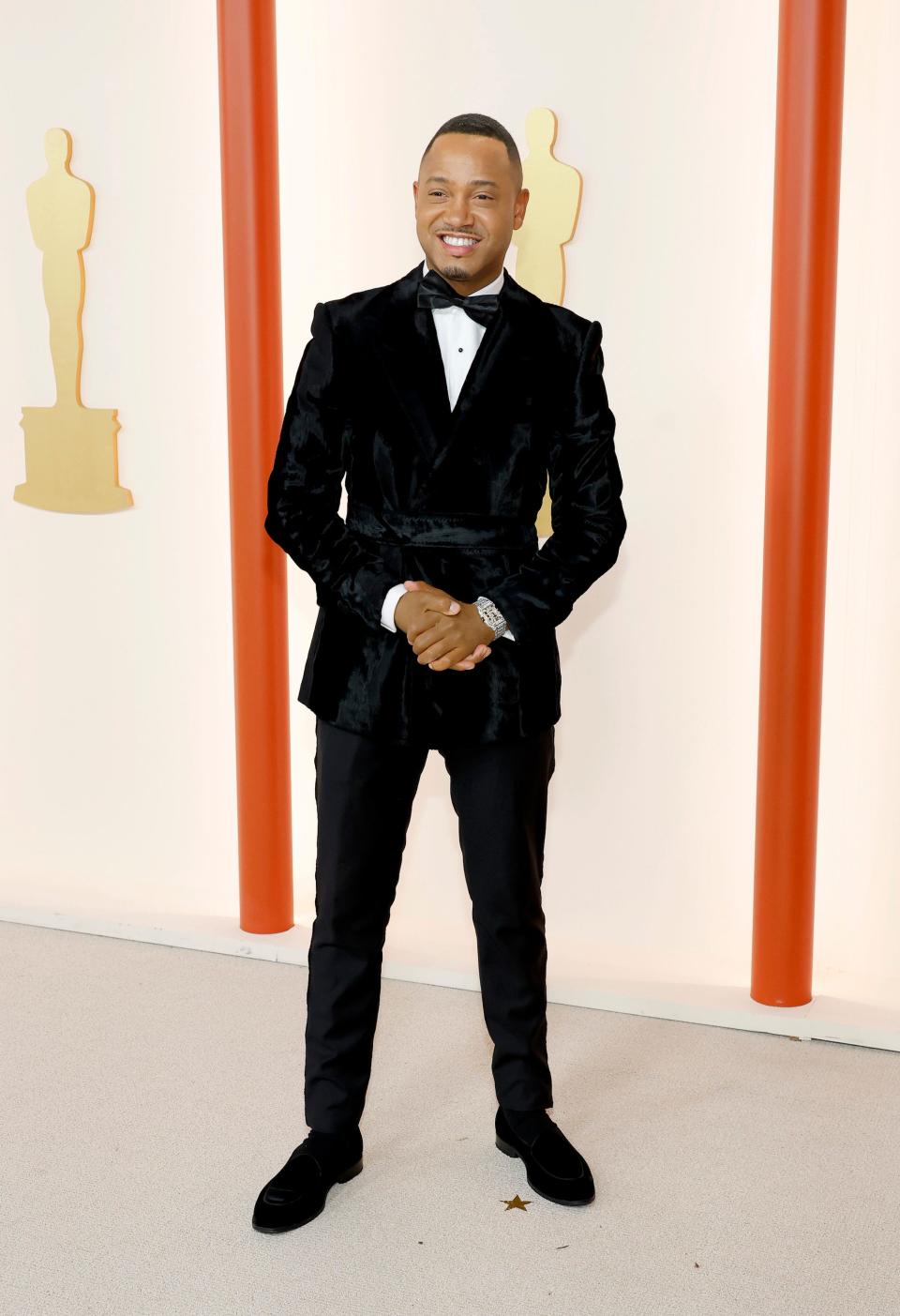 Terrence J attends the 2023 Academy Awards.